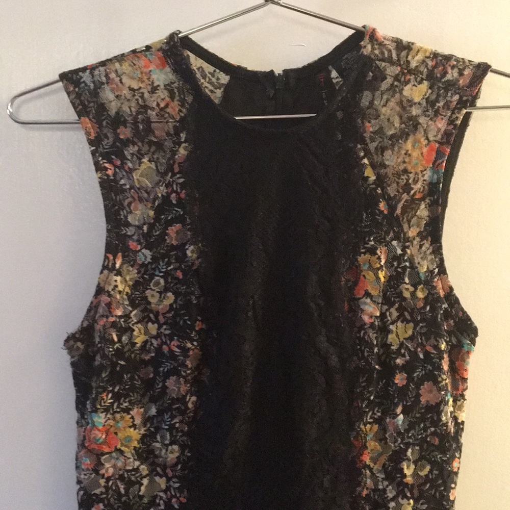 Floral lace dress